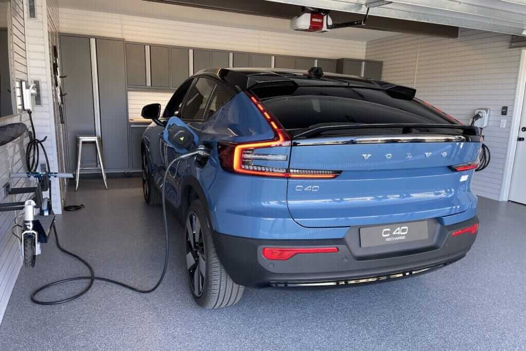 Volvo C40 - Recharge à domicile