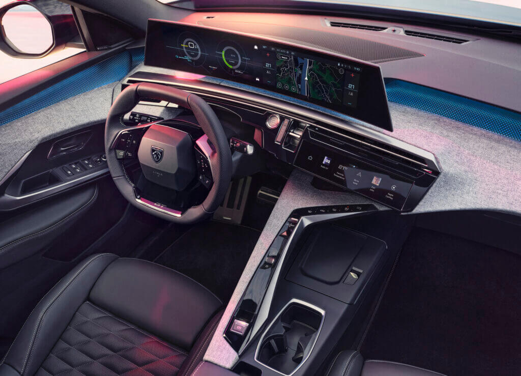 Peugeot 3008 planche de bord