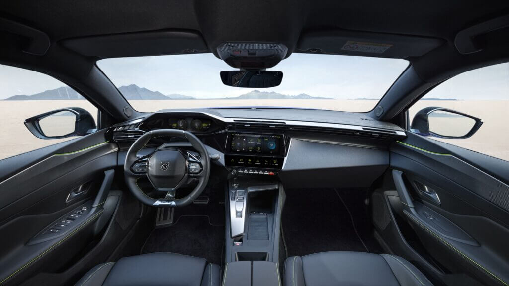 Design intérieur peugeot 408