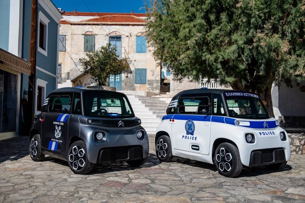 Citroën ami pour les forces de l'ordre.