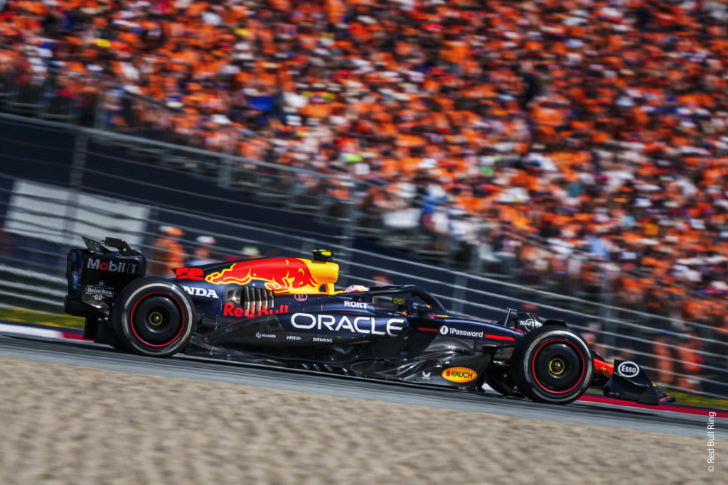 Monoplace Red Bull au GP d'Autruche 2025