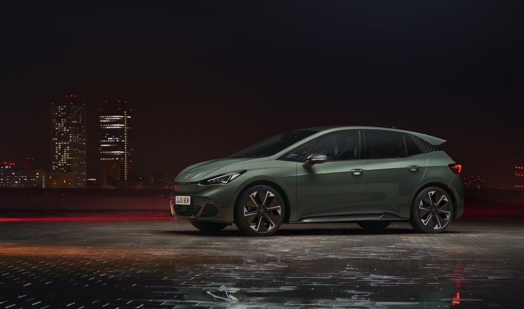 Cupra Born de l'extérieur