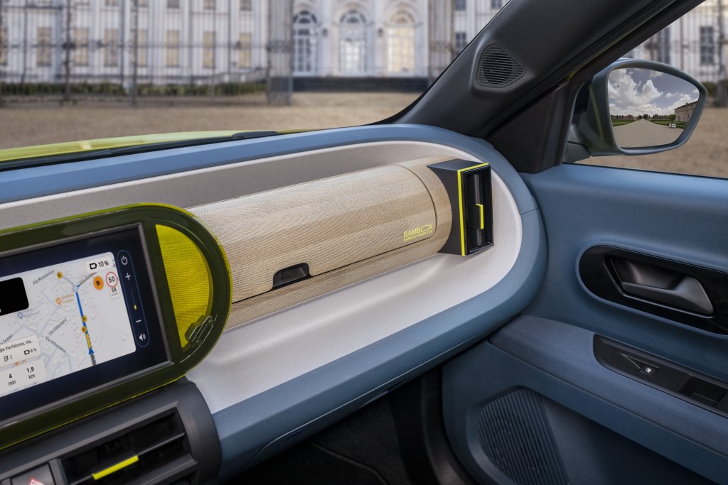 La planche de bord de la Fiat Grande Panda.