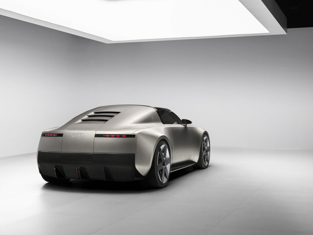 Audi Concept C vue de 3/4 arrière