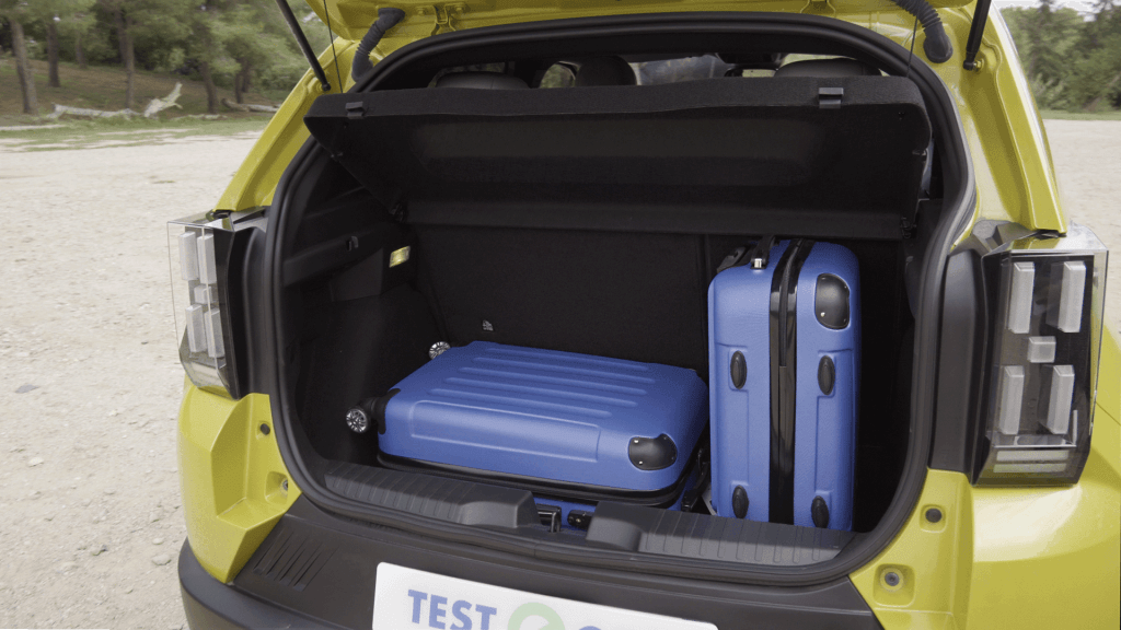 Fiat Grande Panda volume de coffre