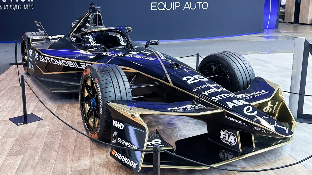 Ds Formule E au salon Equip Auto de Paris