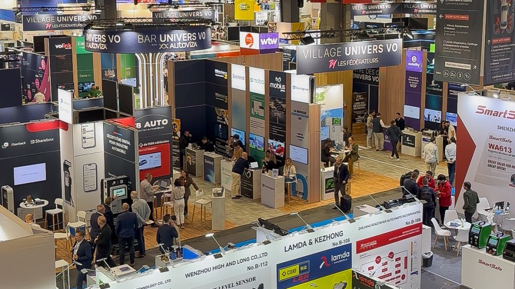 Vue d'ensemble du salon Equip Auto de Paris