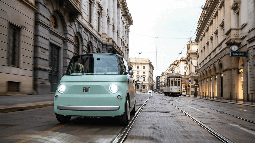 Fiat Topolino en ville