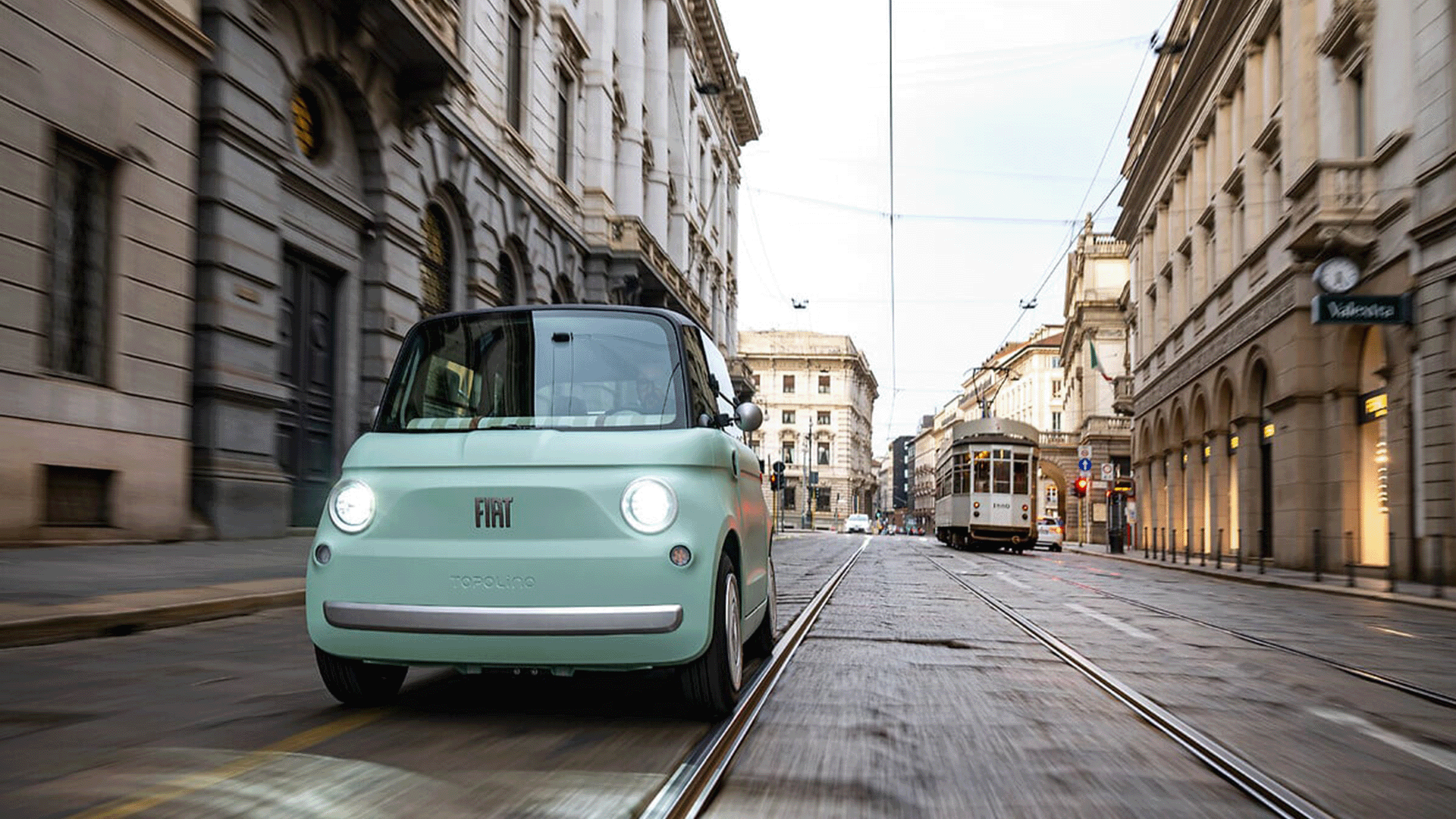 Fiat Topolino en ville