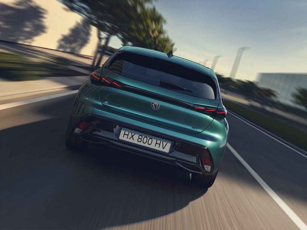 Peugeot 308 face arrière