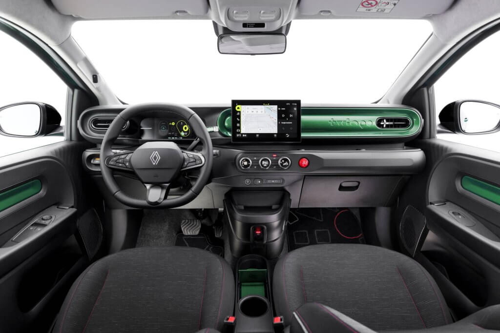 La planche de bord de la nouvelle Renault Twingo