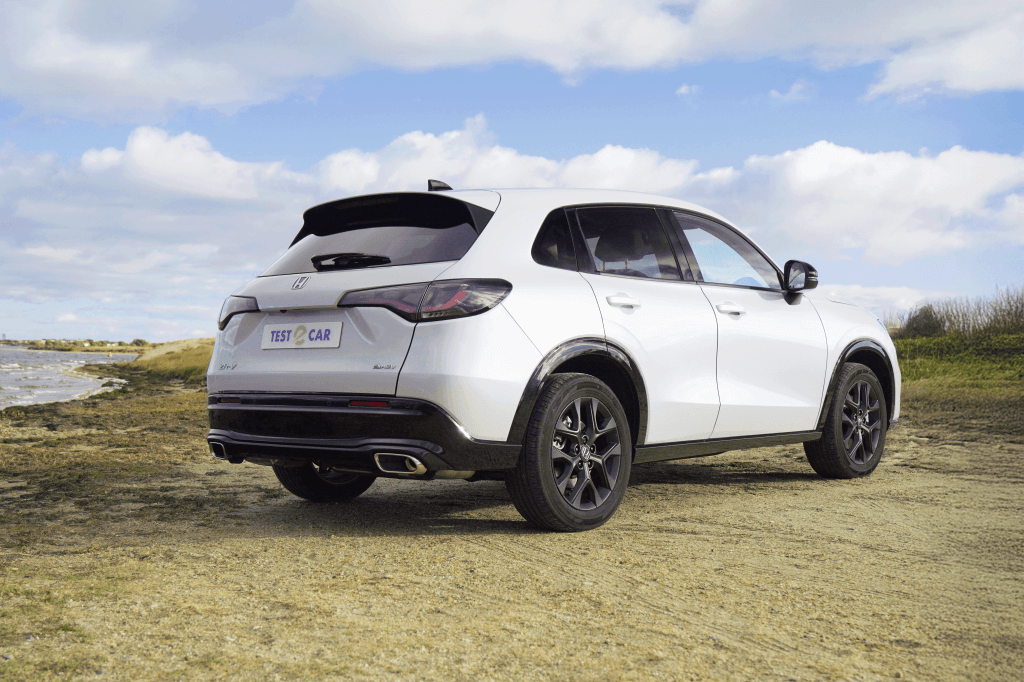 Le 3/4 arrière du Honda ZR-V