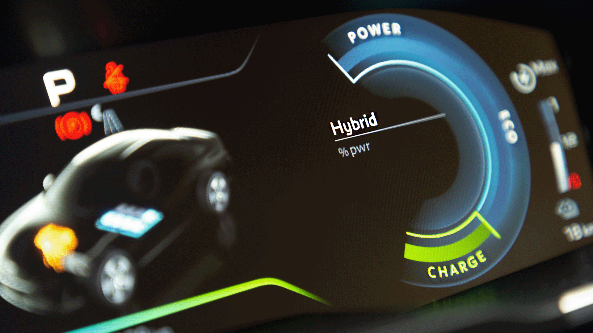 Fonctionnement d'une voiture hybride