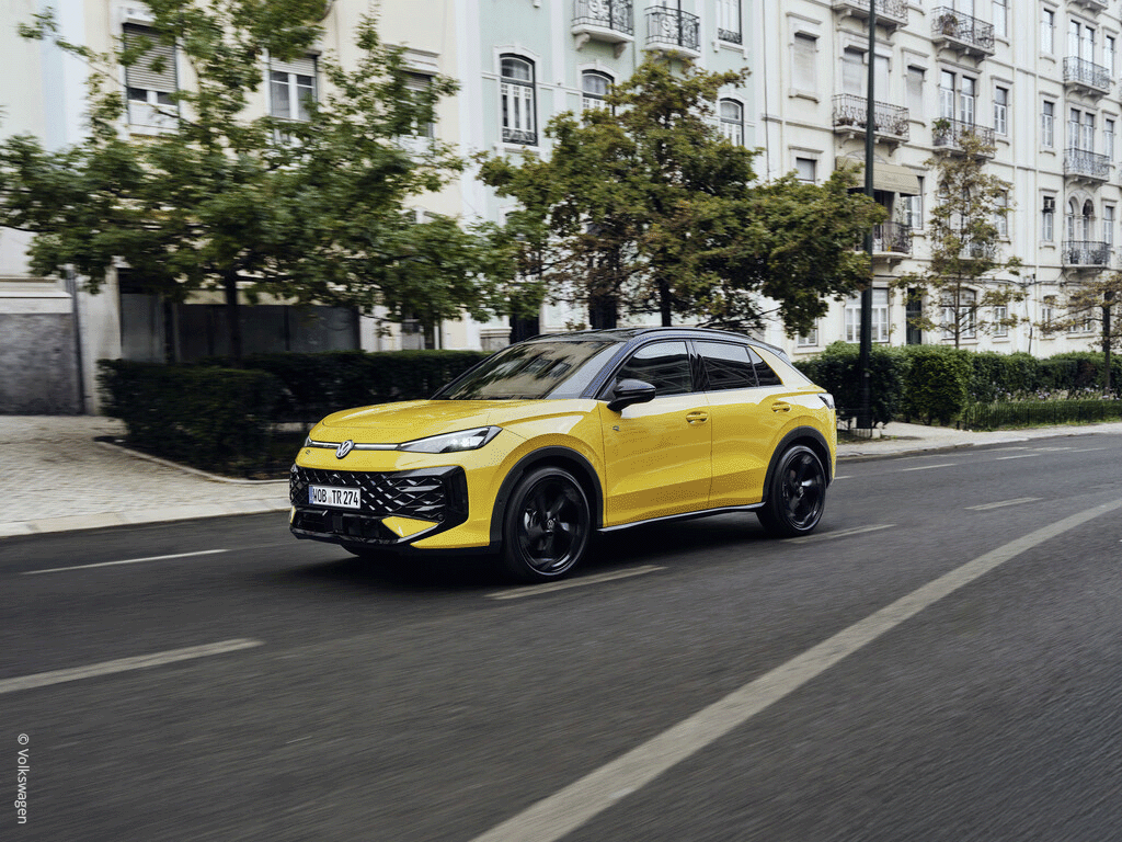 Volkswagen T-Roc en ville