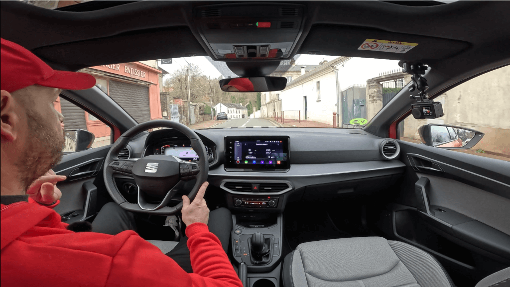 Seat Ibiza conduite en ville 