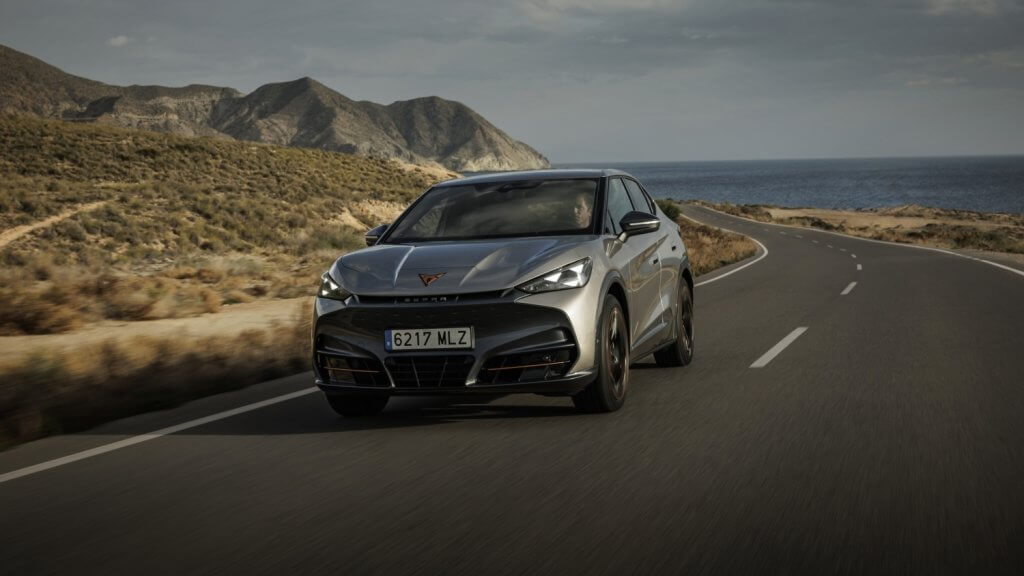 Cupra Tavascan 3/4 avant