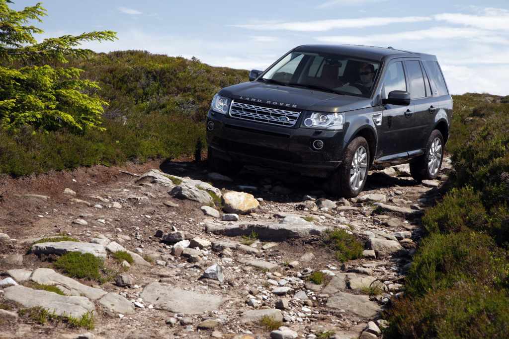 Freelander 2 en franchissement 