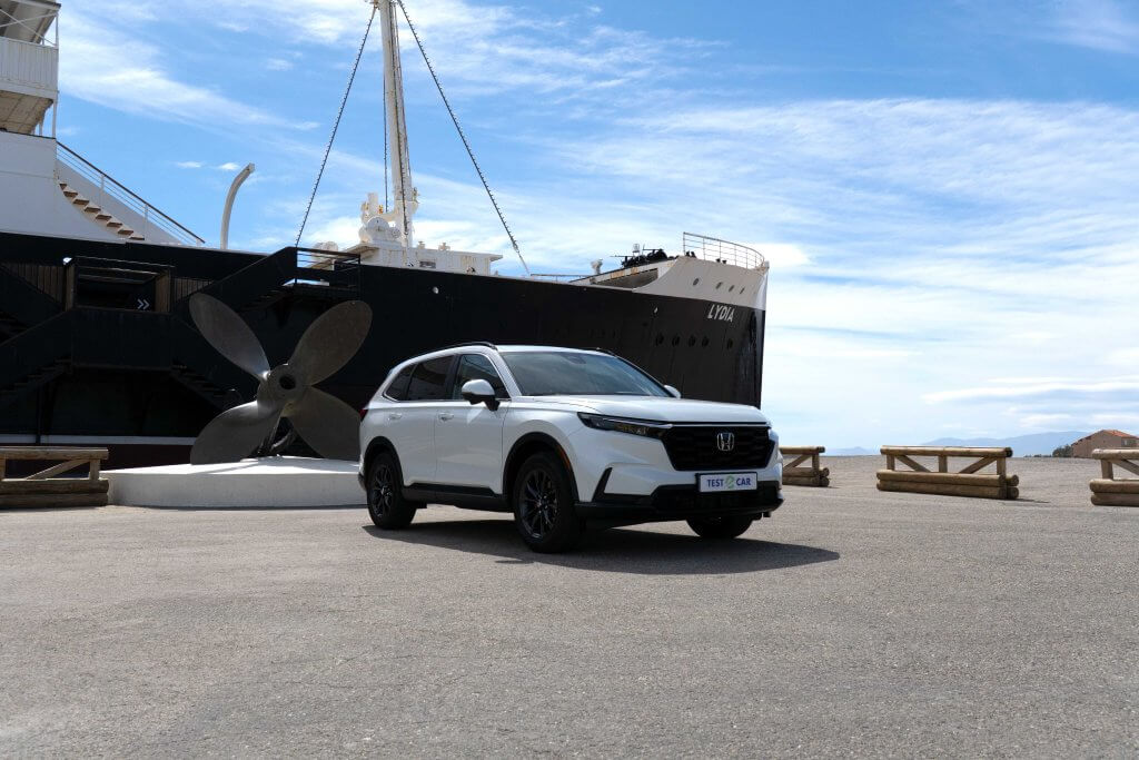 Honda CR-V de 3/4 avant 