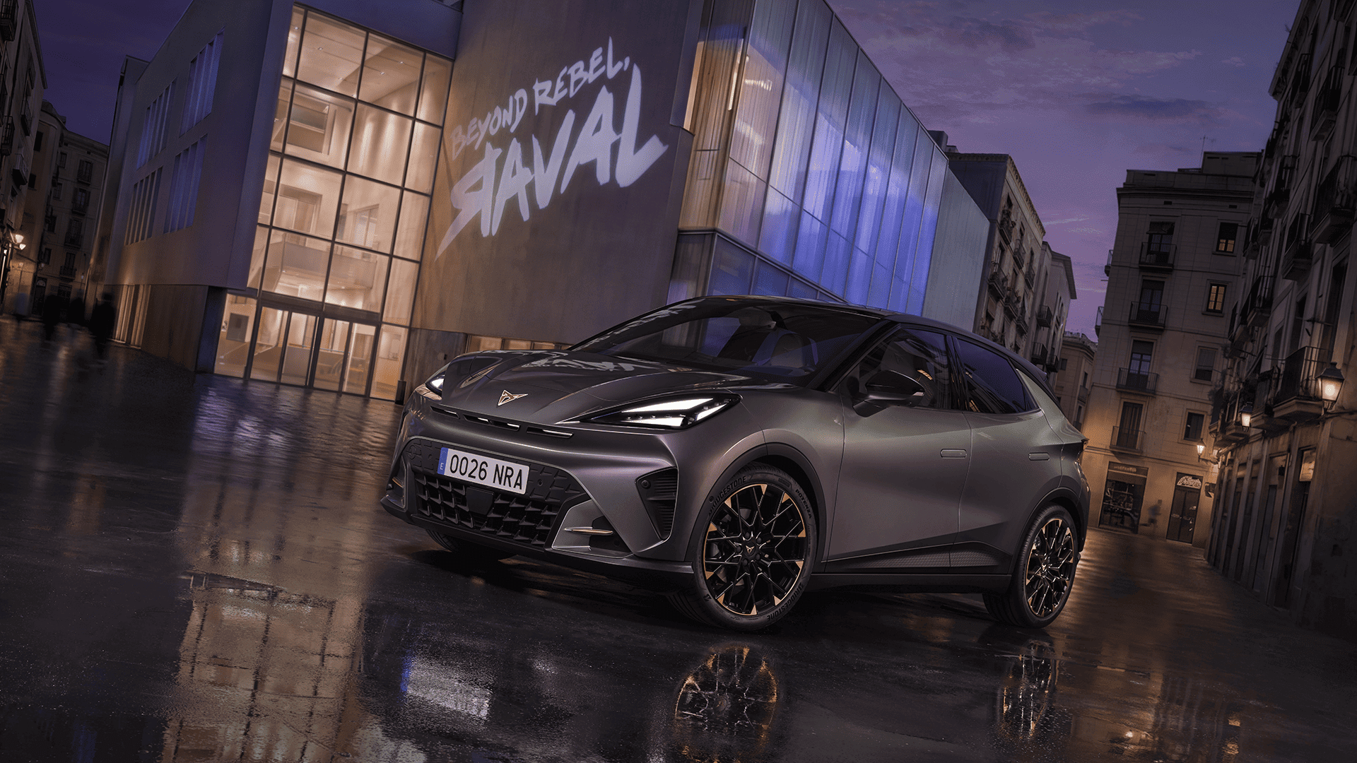 Nouvelle Cupra Raval 3/4 avant