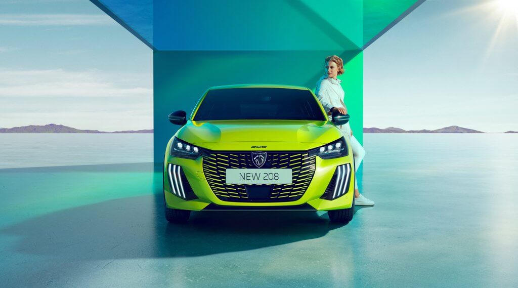 Peugeot 208 de face