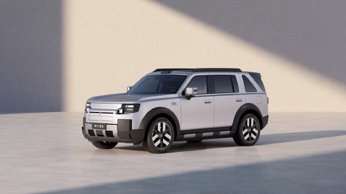 Nouveau Freelander 8 vue de profil