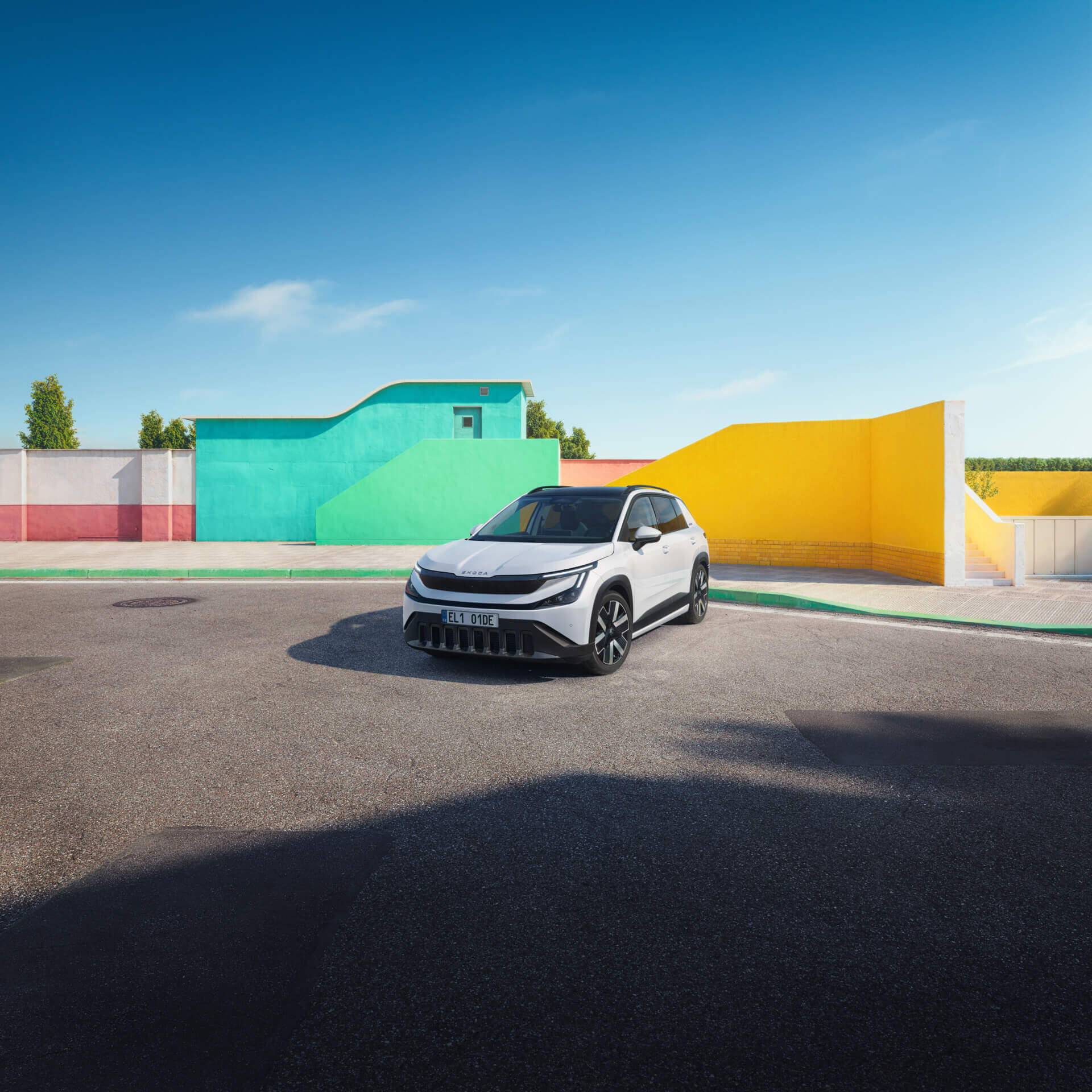 Nouveau Škoda Epiq 3/4 avant