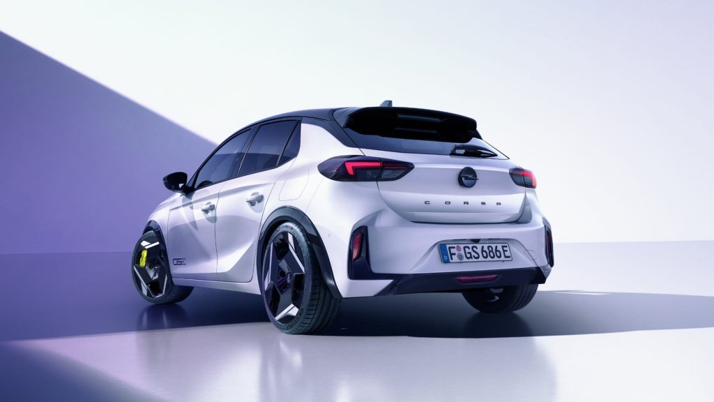 Opel Corsa GSE 3/4 arrière
