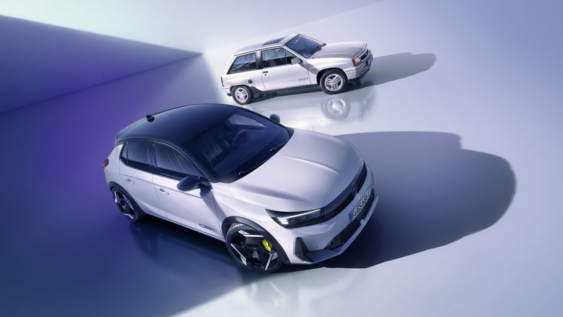 Opel Corsa GSE vue de profil