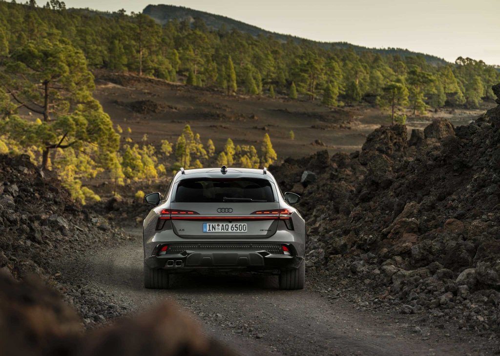 Audi A6 Allroad vue arrière