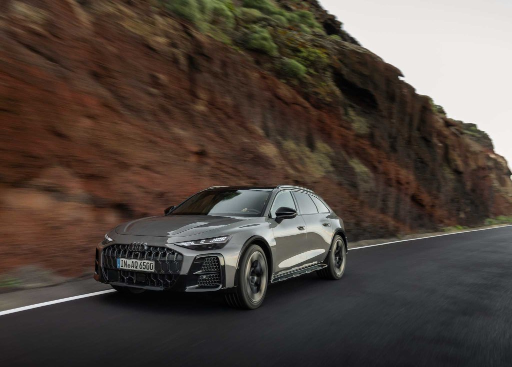 Audi A6 Allroad sur route