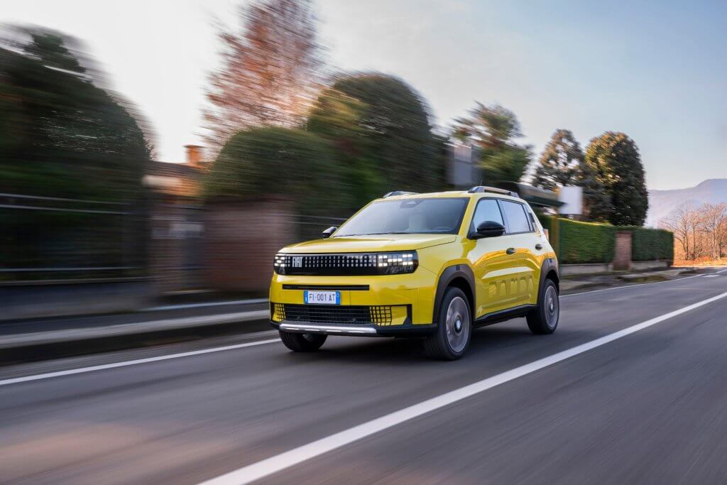 Fiat Grande Panda en roulage