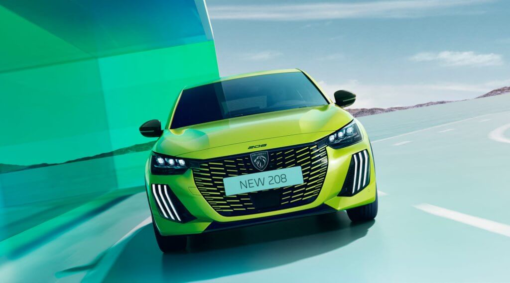 Peugeot 208 face avant 