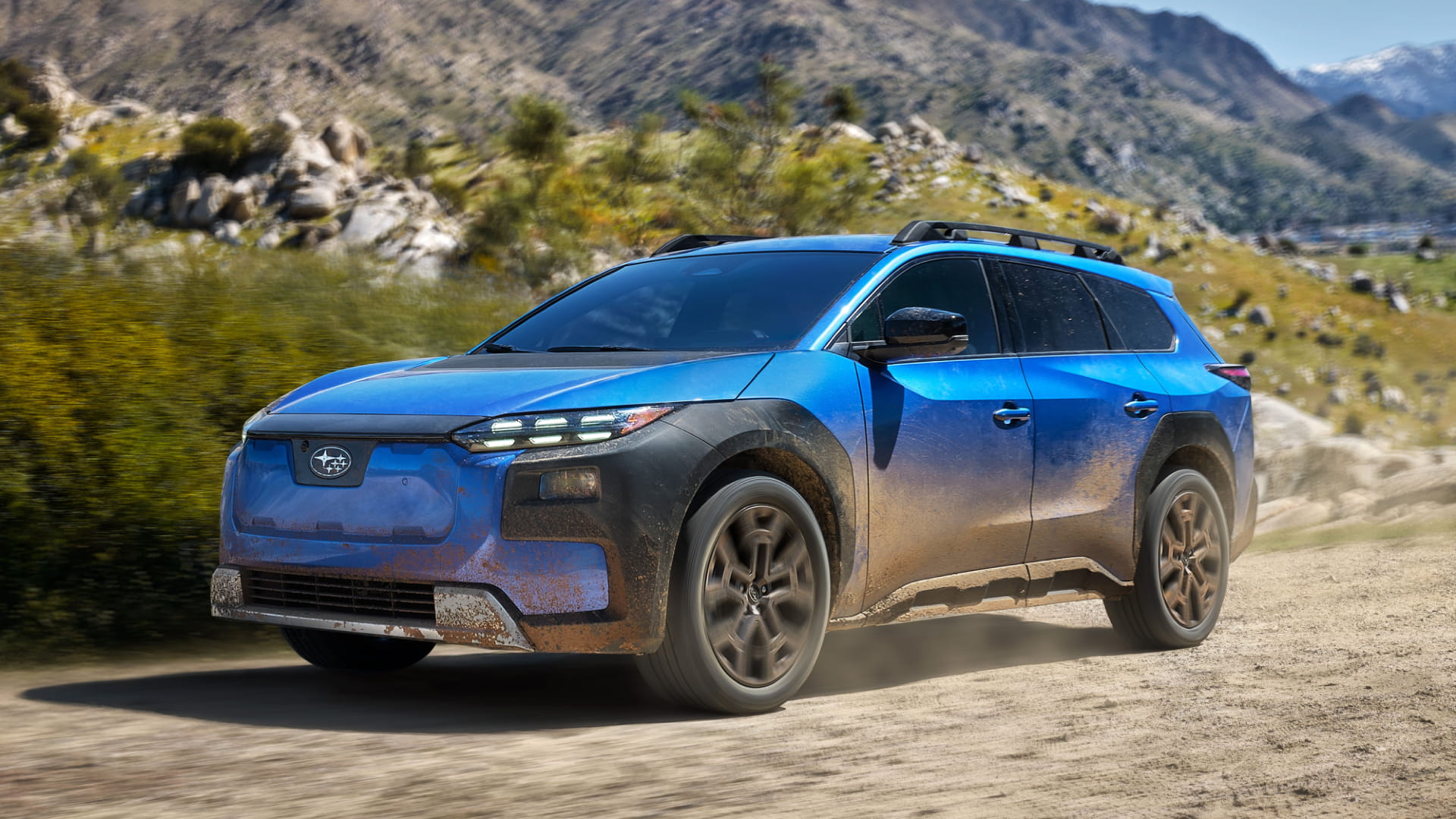 Subaru E-Outback bleu