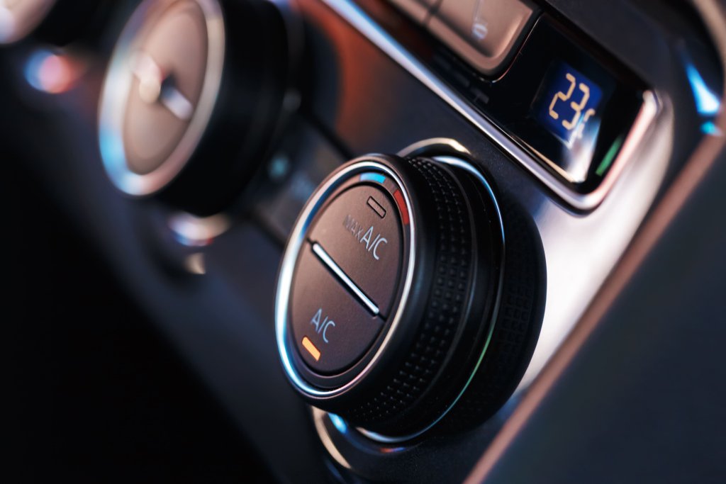 Climatisation dans une voiture