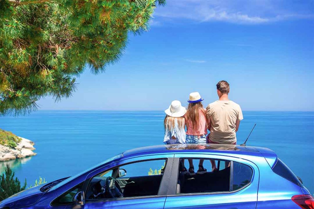 Les vacances d'été en voiture
