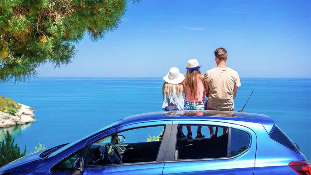 Les vacances d'été en voiture