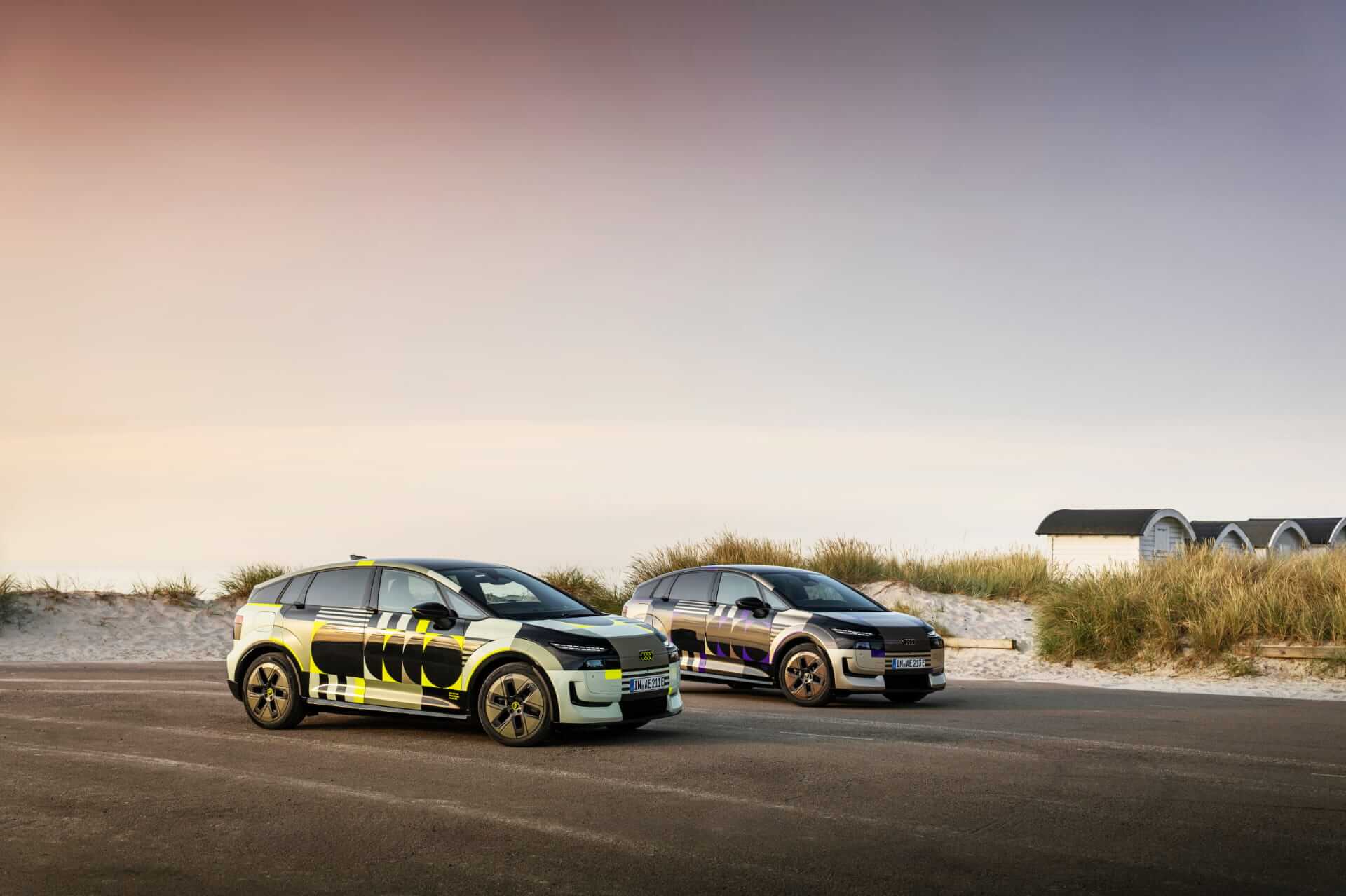 Audi A2 e-tron de côté
