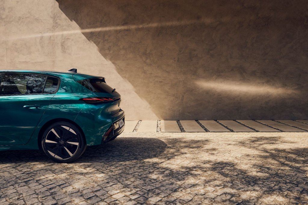 Peugeot 308 arrière gauche