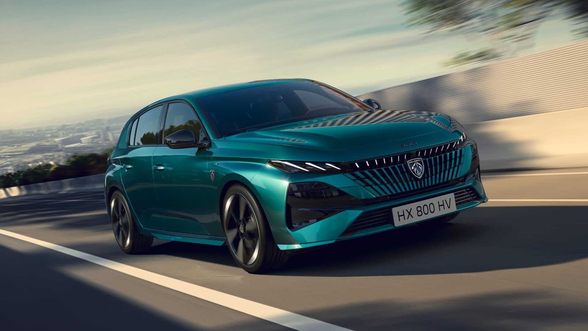 Peugeot 308 en roulage
