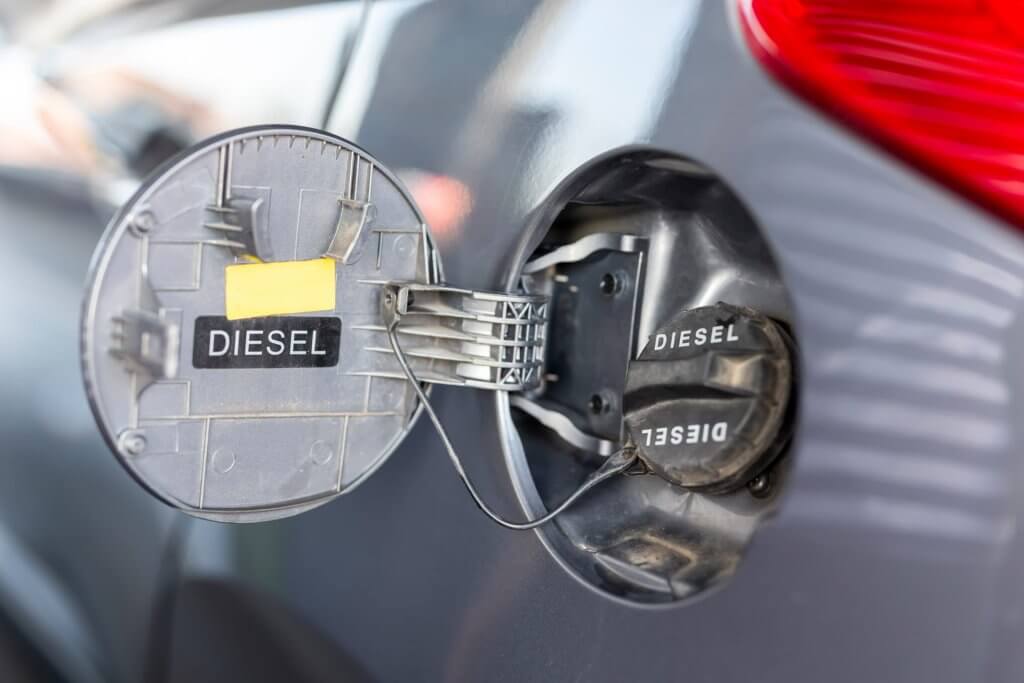 réservoir carburant diesel