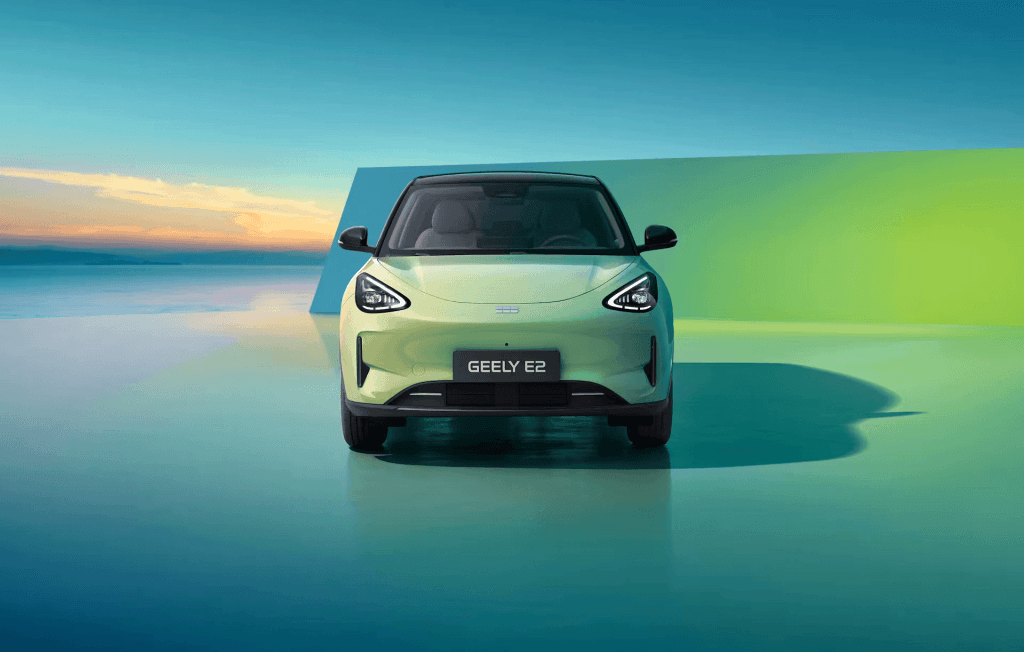 Geely E2 face avant