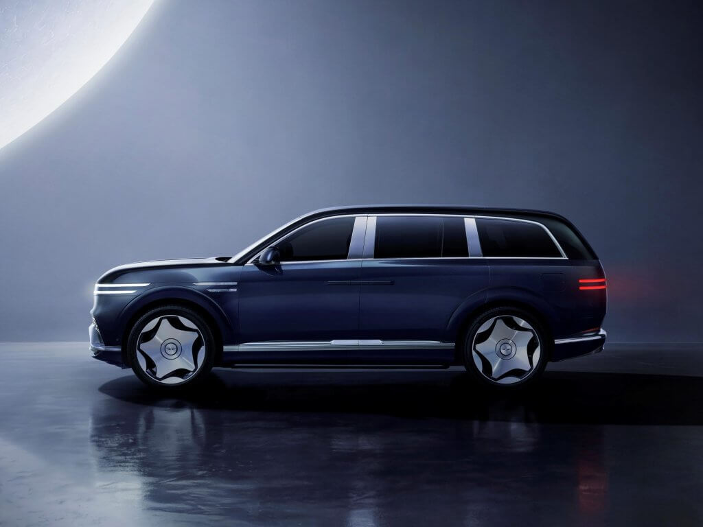 Genesis GV90 côté gauche