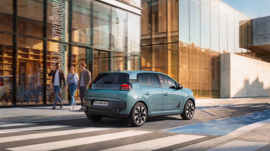 Dacia Spring arrière droit