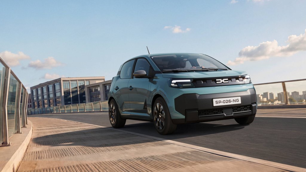 Dacia Spring en roulage
