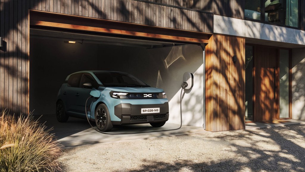Dacia Spring en charge