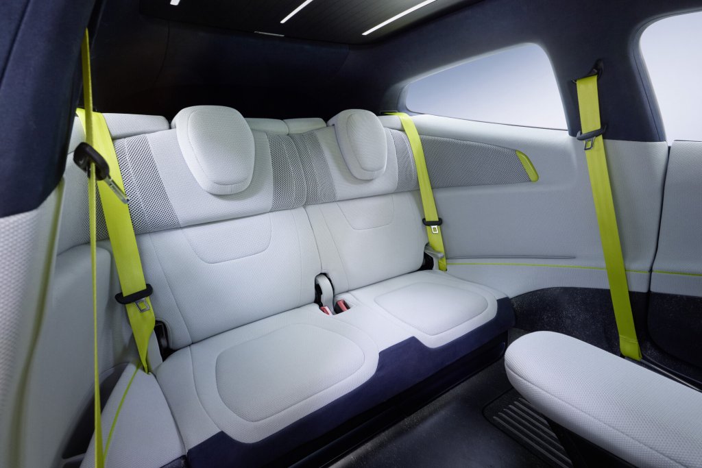 Places arrière Volkswagen Concept Mission Efficiency