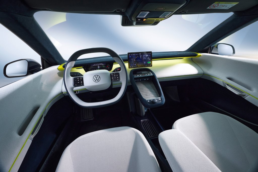 Planche de bord Volkswagen Concept Mission Efficiency