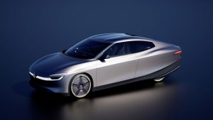 Volkswagen Concept Mission Efficiency de profil