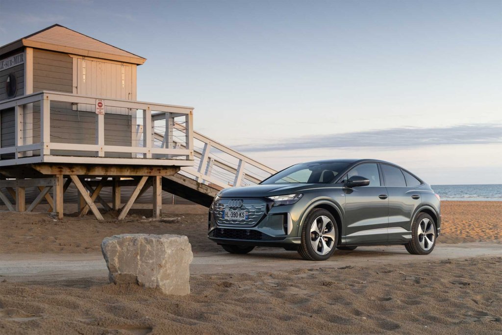 Vue avant Audi Q4 e-tron