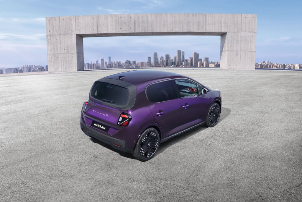 Nissan Pixo 3/4 arrière